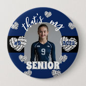 Das ist meine Senior Volleyball-Taste Button (Vorderseite)