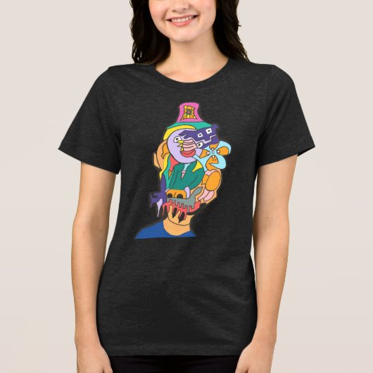 Das ist meine Show Tri-Blend Shirt (Vorderseite)