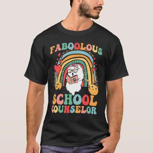 Das ist meine Spooky Vibes Faboolous School Counse T-Shirt (Vorderseite)