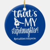 Das ist meine Steptochter-Tänzerin-Tänzerin einer  Keramik Ornament (Hinten)