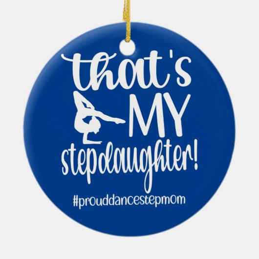 Das ist meine Steptochter-Tänzerin-Tänzerin einer  Keramik Ornament (Hinten)