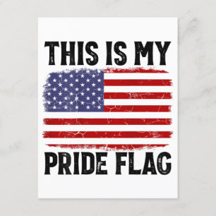 Das ist meine Stolzflagge US-Flagge, 4. Juli Patri Begleitkarte