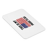 Das ist meine Stolzflagge US-Flagge, 4. Juli Patri Magnet (Rechte Seite)