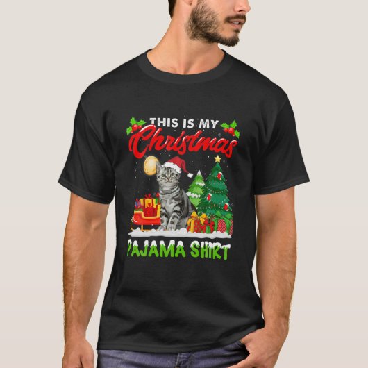 Das ist meine Weihnachts-Pajama-Amerikanische Kurz T-Shirt (Vorderseite)