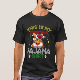 Das ist meine Weihnachts Pajama Corgi Hintern Weih T-Shirt