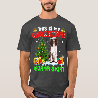 Das ist meine Weihnachts Pajama English Springer S T-Shirt