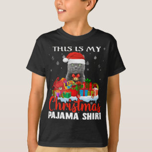 Das ist meine Weihnachts Pajama Russische Blaue Ka T-Shirt
