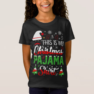 Das ist meine Weihnachts-Pajama-Weihnachtsfamilie T-Shirt