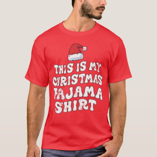 Das ist meine Weihnachts-Pajama-Weihnachtsfamilie T-Shirt