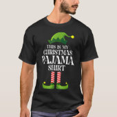 Das ist meine Weihnachts-Pajama-Weihnachtsfrauenfa T-Shirt (Vorderseite)