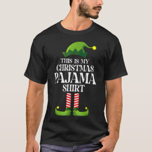 Das ist meine Weihnachts-Pajama-Weihnachtsfrauenfa T-Shirt