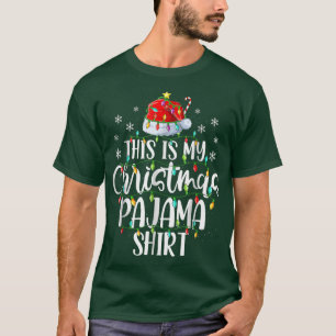 Das ist meine Weihnachts-Pyjama-Lichterkette und S T-Shirt