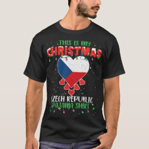 Das ist meine Weihnachtsbeleuchtung Liebe Tschechi T-Shirt