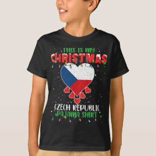 Das ist meine Weihnachtsbeleuchtung Liebe Tschechi T-Shirt
