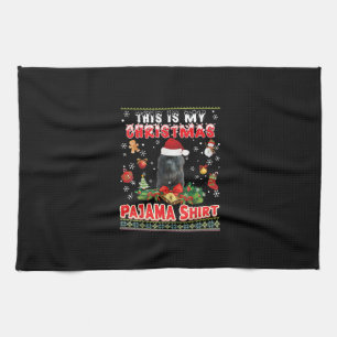 Das ist meine Weihnachtsdekoration für Pajama-Jung Geschirrtuch