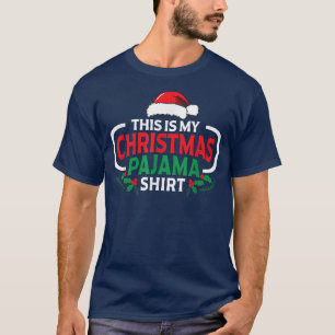 Das ist meine Weihnachtsfamilie Pajama Funny Match T-Shirt