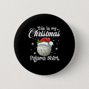 Das ist meine Weihnachtsfamilie Pajama Xmas Volley Button