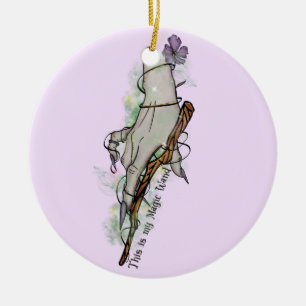 Das ist meine Zauberwand Keramik Ornament