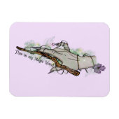 Das ist meine Zauberwand Magnet (Horizontal)