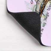 Das ist meine Zauberwand Mousepad (Ecke)