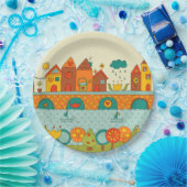 Das ist meine Zuhause Pappteller (Party)