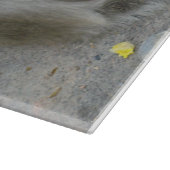 Das ist meins! ... Wild Thai Macaque Monkey Schneidebrett (Ecke)