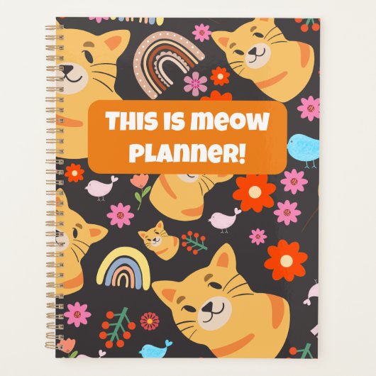 "Das ist Meow Planner! Niedlich Cat Lover Geschenk Planer (Vorderseite)