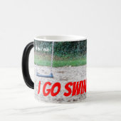 Das ist mir egal! Ich gehe SCHWINGEN! Verwandlungstasse (Vorderseite Links)