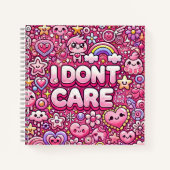 Das ist mir egal notizblock (Vorderseite)