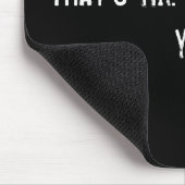 Das ist Mr. Phantastisch für Sie Mousepad (Ecke)