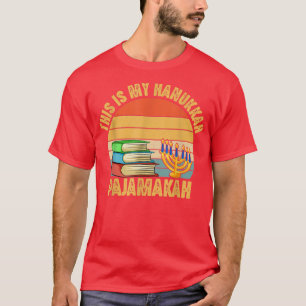 Das ist My Hanukkah Pajama Chanukah Funny Book Lov T-Shirt