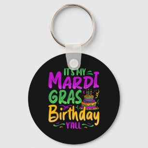 Das ist My Mardi Gras Birthday Yall Celebration Ma Schlüsselanhänger