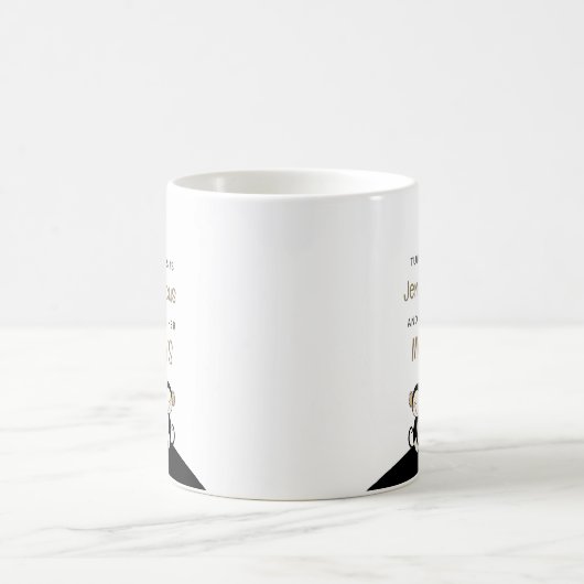 Das ist [Name] Zirkus, das sind meine Affen Kaffeetasse (Mittel)