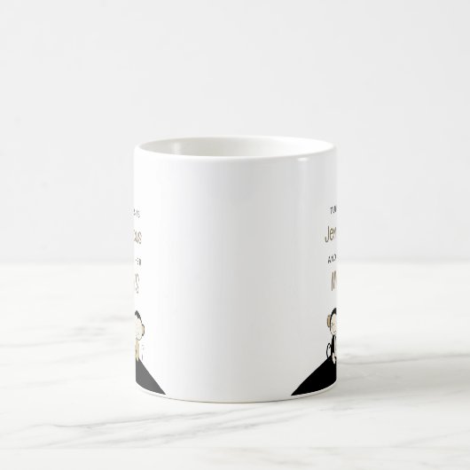 Das ist [Name] Zirkus, das sind meine Affen Kaffeetasse (Mittel)