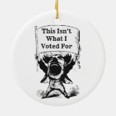 Das ist nicht das, wofür ich gestimmt habe keramik ornament (Hinten)