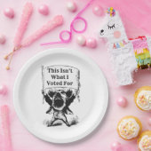 Das ist nicht das, wofür ich gestimmt habe pappteller (Party)