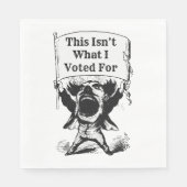 Das ist nicht das, wofür ich gestimmt habe serviette (Vorderseite)