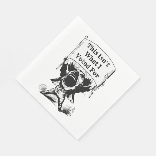 Das ist nicht das, wofür ich gestimmt habe serviette (Ecke)