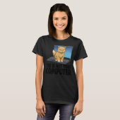 Das ist nicht dein Computer wütend Cat Funny Cat L T-Shirt (Vorne ganz)