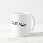 DAS IST NICHT FALSCH KAFFEETASSE (VorderseiteRechts)