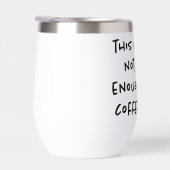 Das ist nicht genug Kaffee auf Weiß (Rechts)