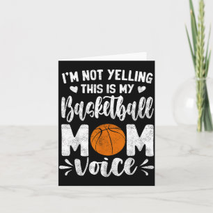 Das ist nicht Geschrei, das ist Baseball-Mama-Stim Karte