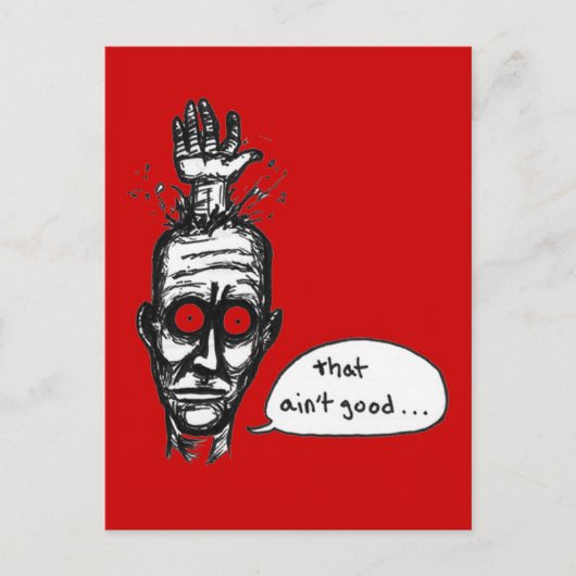 Das ist nicht gut postkarte (Vorderseite)