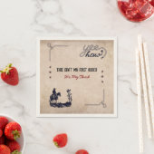 Das ist nicht mein erster Rodeo Napkins Serviette (Beispiel)