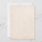 Das ist nicht mein erster Rodeo Western 2. Geburts Einladung (Rückseite)