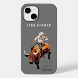 Das ist nicht mein erstes RODEO: Bull-Reiter Case-Mate iPhone 14 Hülle