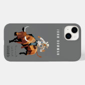 Das ist nicht mein erstes RODEO: Bull-Reiter Case-Mate iPhone Hülle (Rückseite (Horizontal))