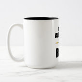 das ist nicht mein erstes rodeo-cooles lustiges ke zweifarbige tasse (Links)