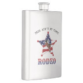 Das ist nicht mein erstes RODEO Flachmann (Rechts)