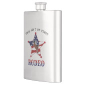 Das ist nicht mein erstes RODEO Flachmann (Links)